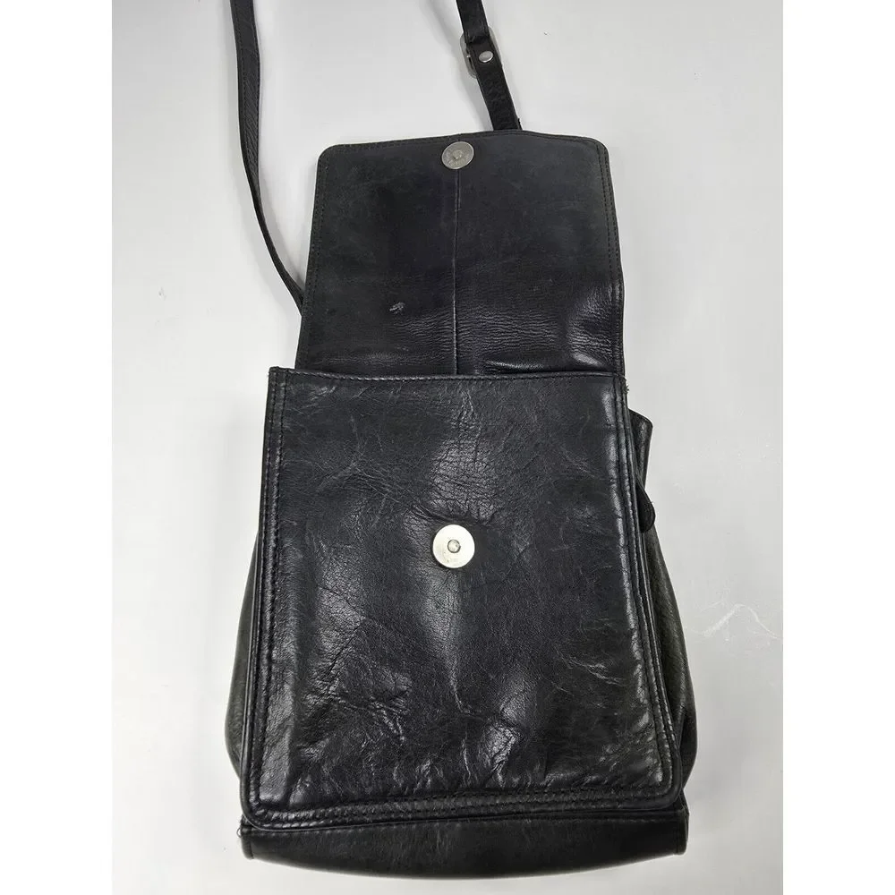CHAOS Leather Collection CROSSBODY Bag*Magnetic Close*Zip Pockets*Card Organizer